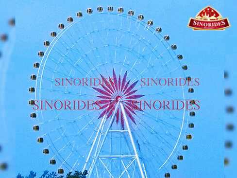 China 72m ferris wheel for sale from Sinorides