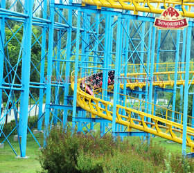 China five rings roller coaster for sale details from Sinorides