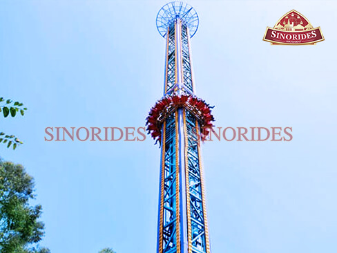 Quality 40m drop tower ride Manufacturer