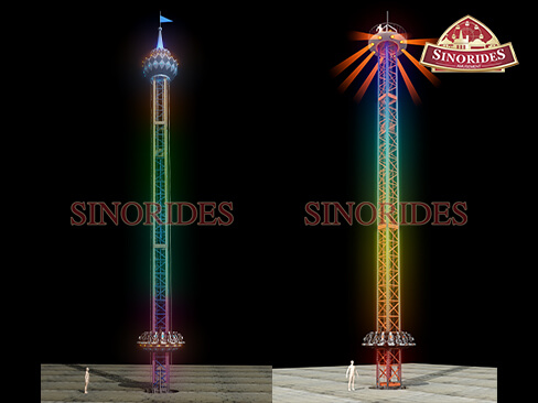 Quality 40m drop tower ride Supplier