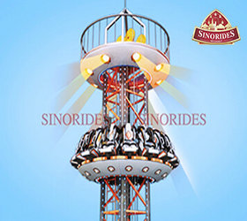 Quality18m drop tower ride for sale