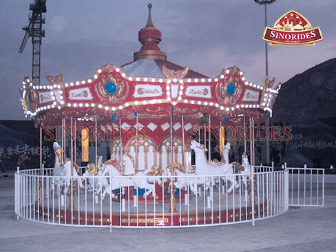 Sinorides Quality16 Seats Carousel Rides For Sale
