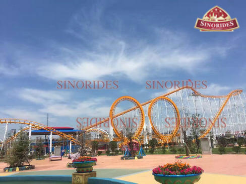 five rings roller coaster for sale from Sinorides