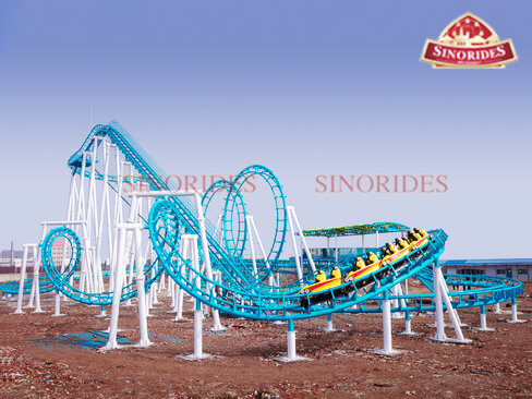 four rings roller coaster for sale from Sinorides