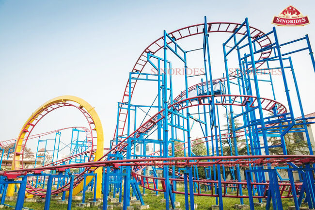 China Sinorides Over-lapping Roller Coaster For Sale