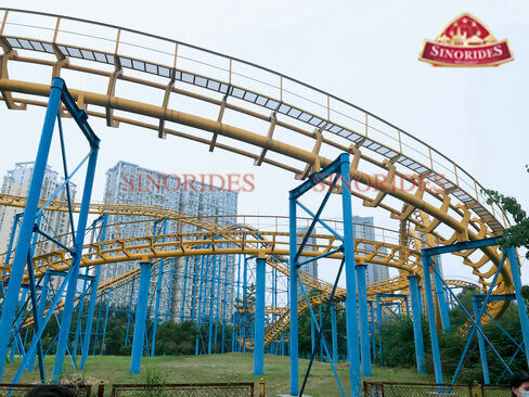 Quality Sinorides five rings roller coaster for sale