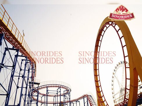 3 Rings Roller Coaster for sale from Sinorides