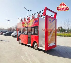 Electric sightseeing bus details