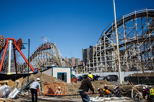 Review The Installation Process of amusement rides