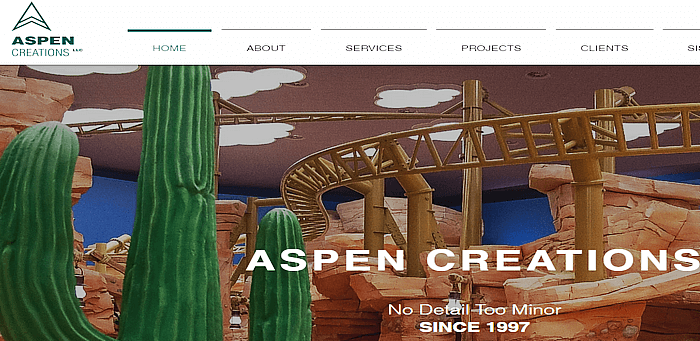 aspen-creations theme construction company
