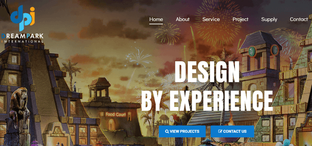 theme park design company dpintl