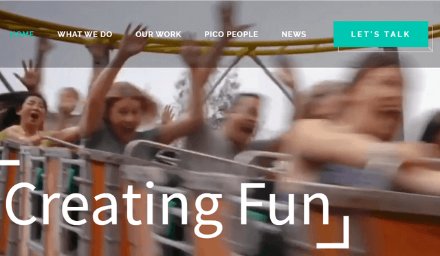 theme park design company pico-play
